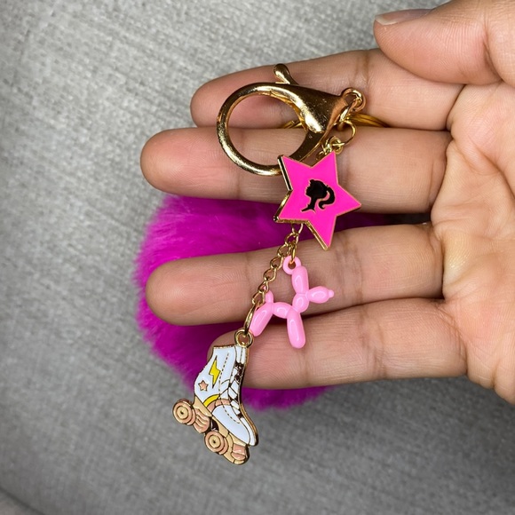 Barbiecore Purse Charm Keychain NWOT - Picture 4 of 4
